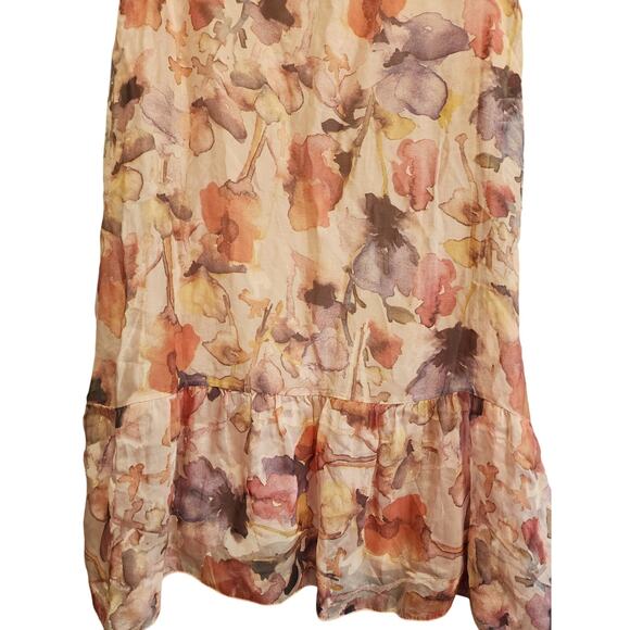 Pink and Purple Ruffled Tiered Sundress made in Italy 🇮🇹 - Picture 5 of 8